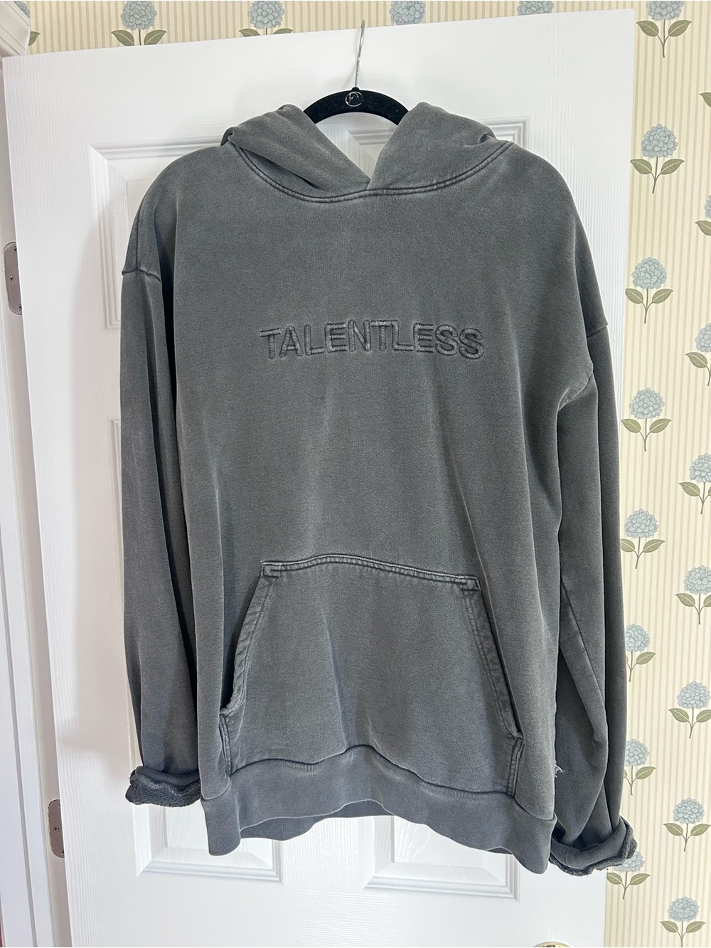 Talentless Hoodie in gray